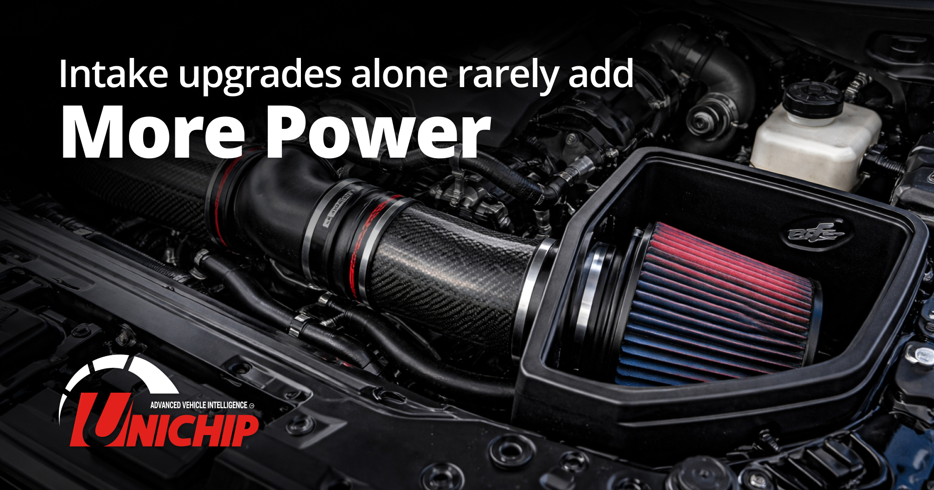 Intake upgrades Intake upgrades alone rarely add more power
